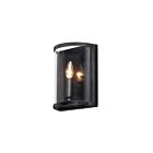 Maxim Lighting Sentinel 25259CLBK 1-Light Black Wall Sconce