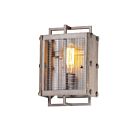 Maxim Lighting Outland 25269BWWZ 1-Light Barn Wood/Weathered Zinc Wall Sconce