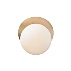 Maxim Lighting Vesper 26033SWSBRBK 1-Light Satin Brass/Black Wall Sconce