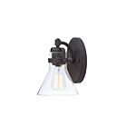 Maxim Lighting Seafarer 26111CDOI 1-Light 60W Oil Rubbed Bronze Vanity Light