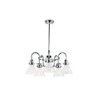 Maxim Lighting 26117CDPC Seafarer 5-Lights 300W Polished Chrome Incandescent Chandelier