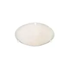 Maxim Lighting 2680MRWT Malaga 2-Lights 60W White Flush Mount