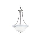 Maxim Lighting 2682MRSN Malaga 3-Lights 180W Satin Nickel Pendant