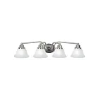 Maxim Lighting Malaga 2689MRSN 4-Lights 60W Satin Nickel Vanity Light