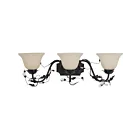 Maxim Lighting Elegante 2865FIOI 3-Lights 60W Oil Rubbed Bronze Vanity Light