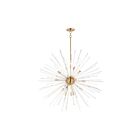 Maxim Lighting 28666CLSBR Polaris 16-Lights 960W Satin Brass Pendant