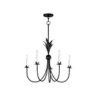 Maxim Lighting 2885AR Paloma 5-Lights 300W Anthracite Incandescent Chandelier