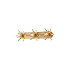 Maxim Lighting 2886GL 3-Lights 180W Gold Leaf Bath Vanity Light