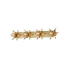 Maxim Lighting 2887GL 4-Lights 240W Gold Leaf Bath Vanity Light