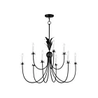 Maxim Lighting 2889AR Paloma 9-Lights 540W Anthracite Incandescent Chandelier