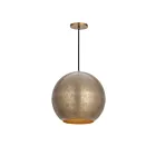 Maxim Lighting 29132WBR 1-Light 100W Weathered Brass Pendant
