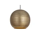 Maxim Lighting 29133WBR 1-Light 100W Weathered Brass Pendant