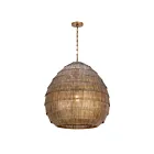 Maxim Lighting 29183AB 1-Light 100W Antique Brass Pendant