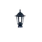 Maxim Lighting Builder Cast 3001CLBK 1-Light 60W Black Outdoor Post Lantern
