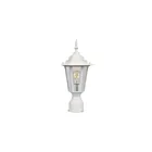 Maxim Lighting Builder Cast 3001CLWT 1-Light 60W White Outdoor Post Lantern