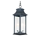 Maxim Lighting 30029CLBK Vicksburg 2-Lights 80W Outdoor Hanging Lantern
