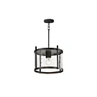 Maxim Lighting 30061HMBK 1-Light 60W Black Pendant
