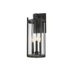 Maxim Lighting 30065HMBK 3-Lights 120W Black Outdoor Wall Sconce