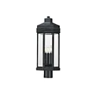Maxim Lighting 30220CLBKP 3-Lights 120W Black Patina Outdoor Post Light