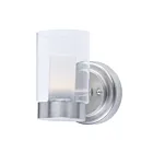 Maxim Lighting Mod 30261CLFTSN 1-Light Satin Nickel Wall Sconce