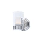 Maxim Lighting Mod 30261CLFTSN 1-Light Satin Nickel Wall Sconce