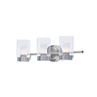Maxim Lighting Mod 30263CLFTSN 3-Lights 7.5W Satin Nickel Vanity Light