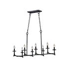 Maxim Lighting 30307NI Anvil 8-Lights 480W Natural Iron Pendant