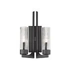 Maxim Lighting Delos 30311CRAR 2-Lights Anthracite Wall Sconce
