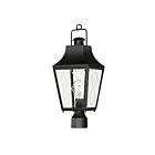 Maxim Lighting 30360CLBK 60W Black Post Top Light