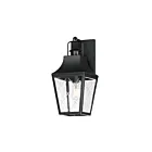 Maxim Lighting 30362CLBK 1-Light 60W Black Outdoor Wall Light