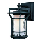 Maxim Lighting Oakville 30482WGBO Black Oxide 60W Outdoor Wall Mount