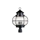 Maxim Lighting Portsmouth 30501CDOI 3-Lights 120W Oil Rubbed Bronze Outdoor Post Lantern