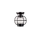 Maxim Lighting 30508CDOI Portsmouth 1-Light 60W Oil Rubbed Bronze Flush Mount