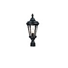 Maxim Lighting Sentry 3050WGBK 1-Light Black 60W Outdoor Post Mount