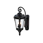 Maxim Lighting Sentry 3055WGBK Black 120W Outdoor Wall Mount
