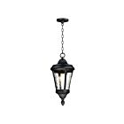 Maxim Lighting 3058WGBK Sentry 1-Light 60W Outdoor Hanging Lantern