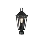 Maxim Lighting Oxford 30590CLBK 1-Light Black 60W Outdoor Post Mount