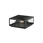 Maxim Lighting 30690CLBK 2-Lights 120W Black Outdoor Deck Lantern