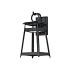 Maxim Lighting Pagoda 30744BK Black 12W Outdoor Wall Mount