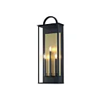 Maxim Lighting Manchester 30758CLBK Black 180W Outdoor Wall Mount
