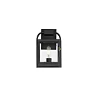 Maxim Lighting 30801CLBK 1-Light 60W Black Outdoor Wall Light