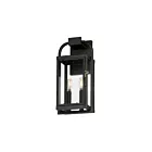 Maxim Lighting 30802CLBK 2-Lights 80W Black Outdoor Wall Light
