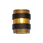 Maxim Lighting Caspian 31201OIAB 1-Light 60W Oil Rubbed Bronze/Antique Brass Vanity Light