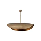 Maxim Lighting 31268NG 2-Lights 120W Natural Gold Pendant