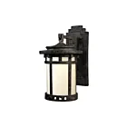 Maxim Lighting Santa Barbara Dark Sky 3143MOSE Sienna 60W Outdoor Wall Mount