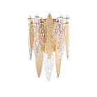 Maxim Lighting Majestic 32322CLCMPGL 3-Lights Gold Leaf Wall Sconce