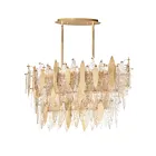 Maxim Lighting 32326CLCMPGL Majestic 18-Lights 720W Gold Leaf Incandescent Chandelier