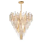 Maxim Lighting 32328CLCMPGL Majestic 21-Lights 840W Gold Leaf Incandescent Chandelier