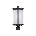 Maxim Lighting Terrace 3250FSBZ 1-Light 60W Bronze Outdoor Post Lantern