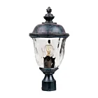 Maxim Lighting Carriage House DC 3426WGOB 1-Light 60W Oriental Bronze Outdoor Post Lantern